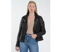 Lederjacke