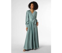 Abendkleid  Satin aqua