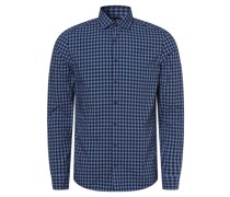 Hemd  Slim Fit Baumwolle  kariert Kent