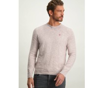 Pullover  Baumwolle  meliert