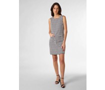 Kleid  Baumwolle marine gemustert