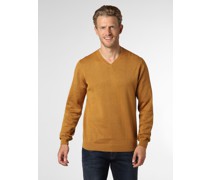 Pullover mit Cashmere-Anteil  Feinstrick Messing