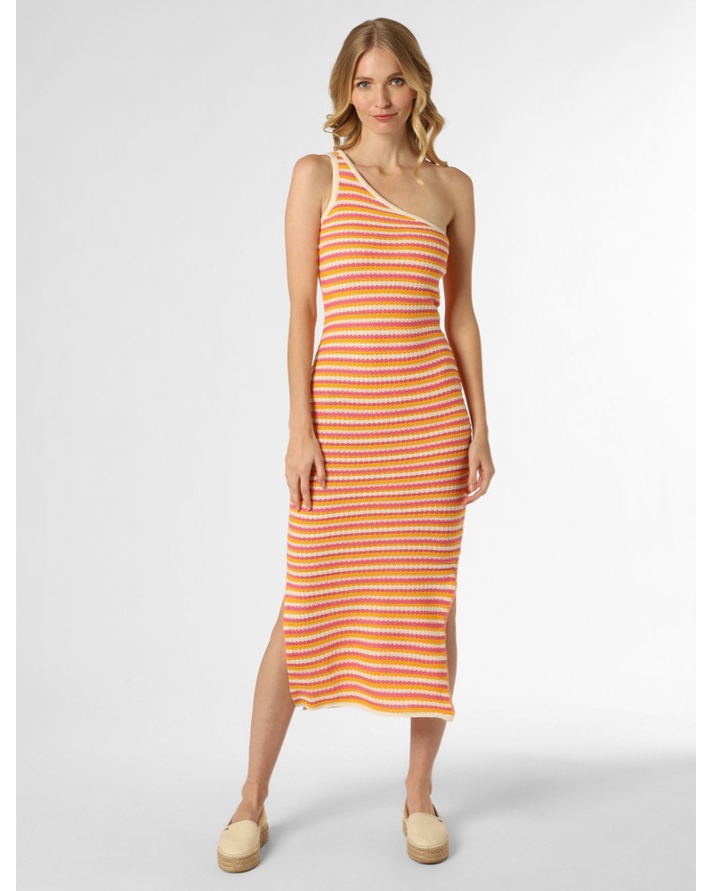 Noisy may Damen Kleid orange gestreift Noisy may Damen Kleid orange gestreift