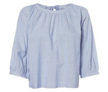 Blusenshirt  Baumwolle  gestreift
