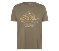 T-Shirt  Baumwolle schilf bedruckt