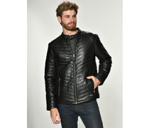 Lederjacke