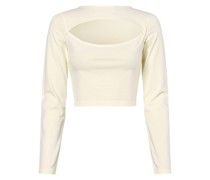 Langarmshirt  Jersey vanille