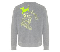 Sweatshirt  Baumwolle  bedruckt