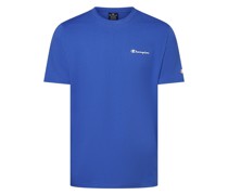 T-Shirt  Baumwolle royal bedruckt