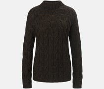 Strickpullover  Schurwolle schoko