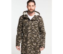 Parka  Baumwoe  gemustert