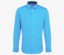 Business Hemd  Super Slim Fit Baumwolle türkis