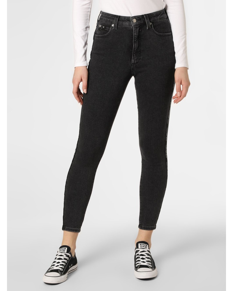 Calvin Klein Damen Jeans schwarz