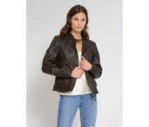 Lederjacke