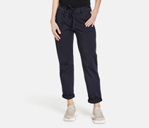 Chino  Baumwolle marine