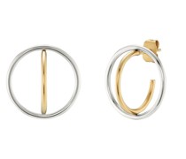 Creolen  Edelstahl gold