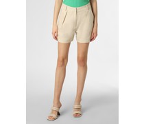 Shorts mit Leinen-Anteil  sand