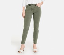 5-Pocket Jeans  Baumwolle khaki