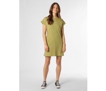 Kleid  Baumwolle oliv bedruckt