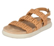 Sandale  Leder cognac