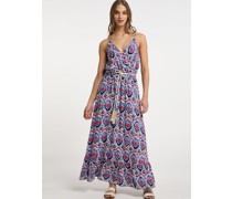 Maxikleid mit Allover-Print