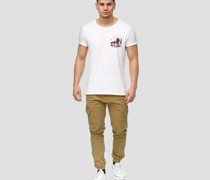 Cargohose  Baumwolle camel