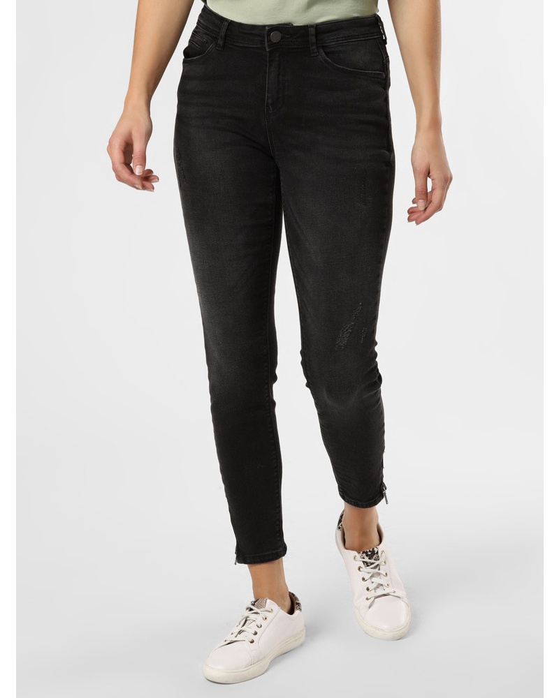 Noisy may Damen Jeans Baumwolle anthrazit