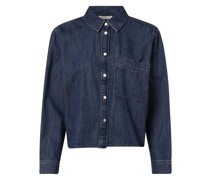 Jeansbluse  blue stone