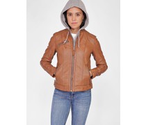 Lederjacke