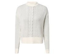 Pullover  Viskose ecru gestreift