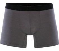 Retro Boxer   grau meliert
