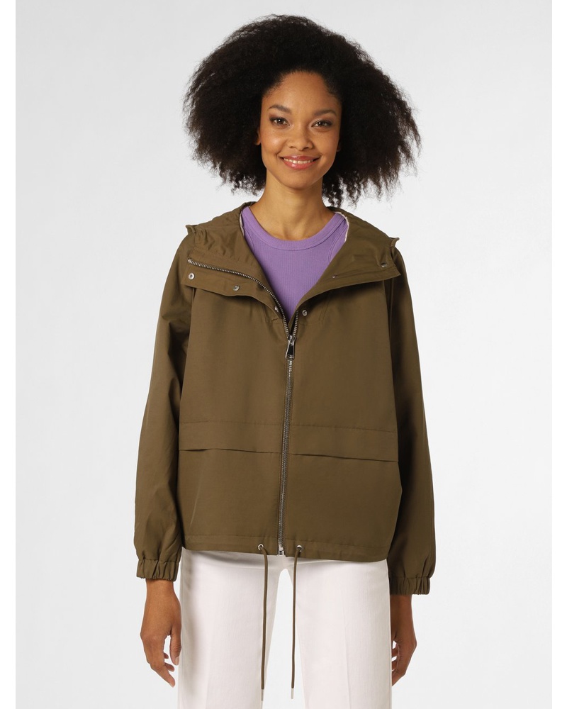 S.Oliver Damen Jacke Baumwolle khaki