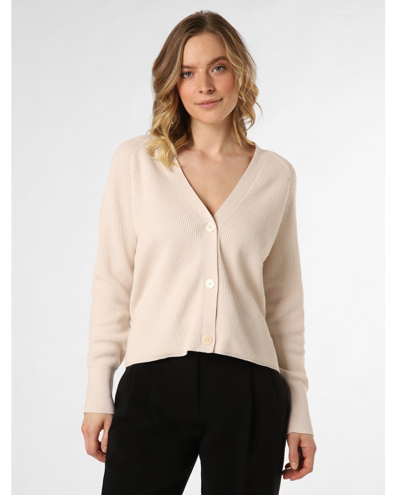 Franco Callegari Damen Strickjacke Baumwolle sand