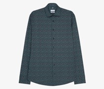 Jerseyhemd  Slim Fit Baumwolle  bedruckt