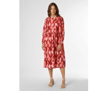 Kleid  Viskose bordeaux gemustert