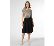 Kleid  Baumwolle ecru gestreift