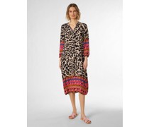 Kleid  Viskose schwarz gemustert