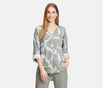 Leinenbluse  khaki