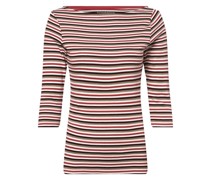 Shirt  Jersey himbeer gestreift