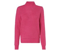 Pullover mit Alpaka-Anteil  fuchsia meliert