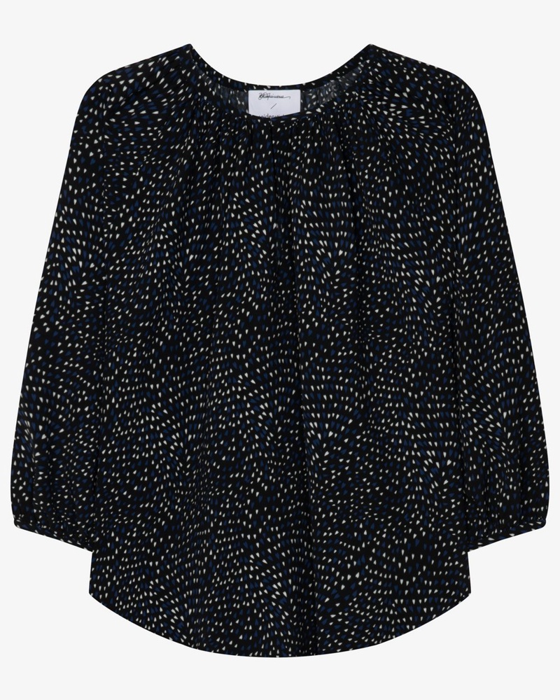 Seidensticker Damen Shirtbluse Viskose bedruckt