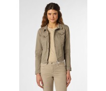 Jeansjacke  Baumwolle khaki