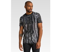 T-Shirt   Baumwolle  gestreift