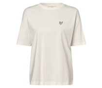 T-Shirt  Baumwolle ecru bedruckt