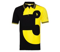 Poloshirt  Baumwolle  bedruckt