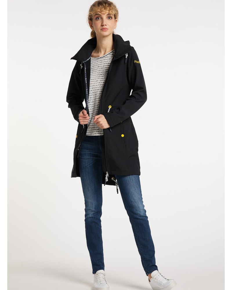 Schmuddelwedda Damen Softshellmantel