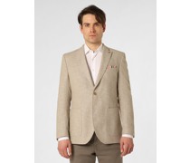 Sakko  Slim Fit Baumwolle  strukturiert