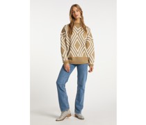 Strickpullover   gemustert