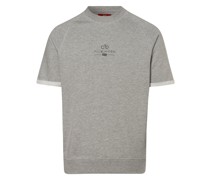 Sweatshirt  Baumwolle  meliert