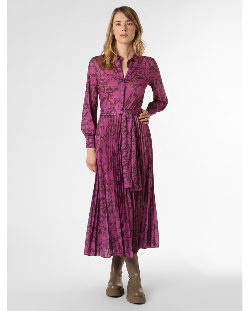 MAX&Co. Damen Kleid purple gemustert